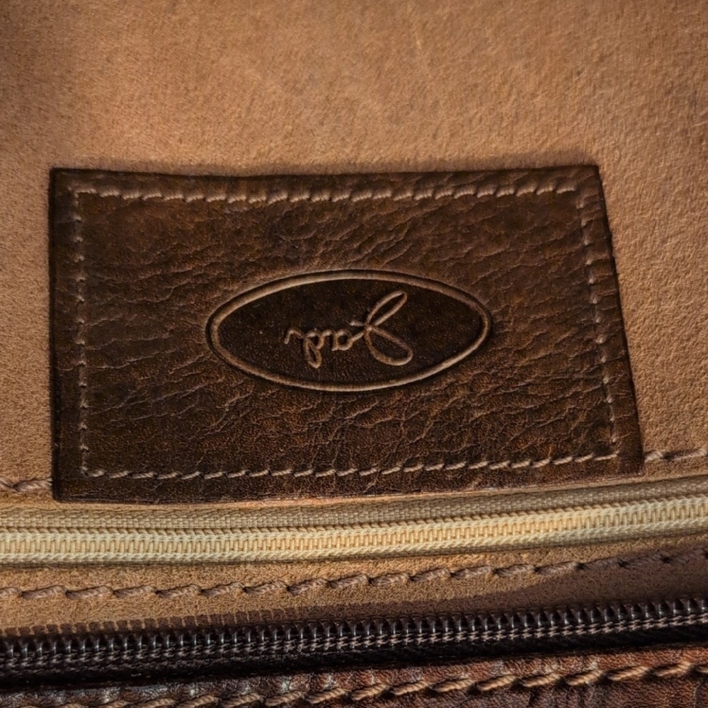 The Bridge - Brown Leather Briefcase Good Used Condition - Picture 9 of 13
